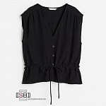 H&M, 468255, Блуза Black