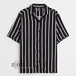 H&M, 500153, Рубашка к/р Black