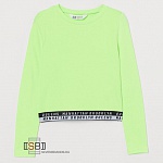 H&M, 216321, Лонгслив Neon Green