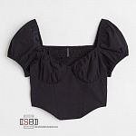 H&M, 148319, Блуза Black