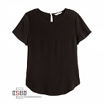 H&M, 437180, Блуза Black