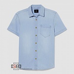 C&A, 2142571, Рубашка к/р Denim Blue