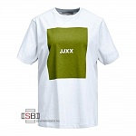 JACK&JONES, 12204837, Футболка White/green
