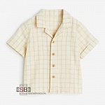 H&M, 467282, Рубашка к/р Beige Light