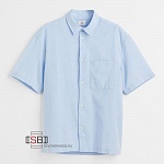 H&M, 461934, Рубашка к/р Blue